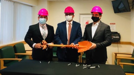 NICU groundbreaking Millennium UT Health East Texas Groundbreaking